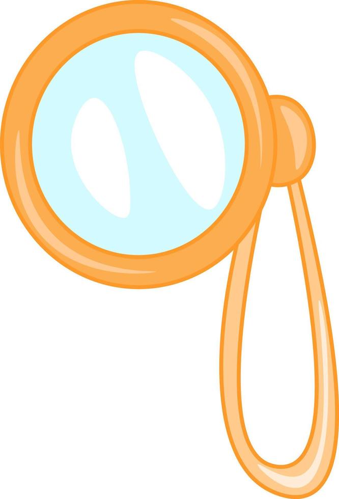 A monocle, vector or color illustration.