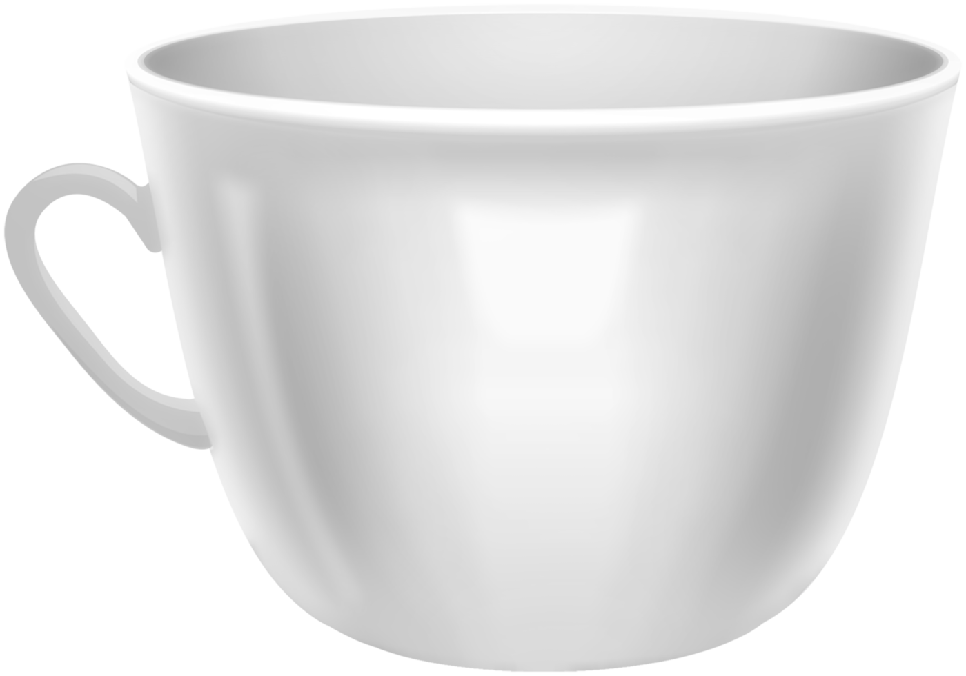 tasse à café blanche png