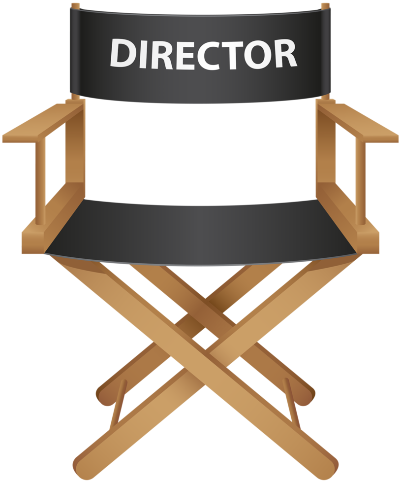 Directors Chair Transparent png