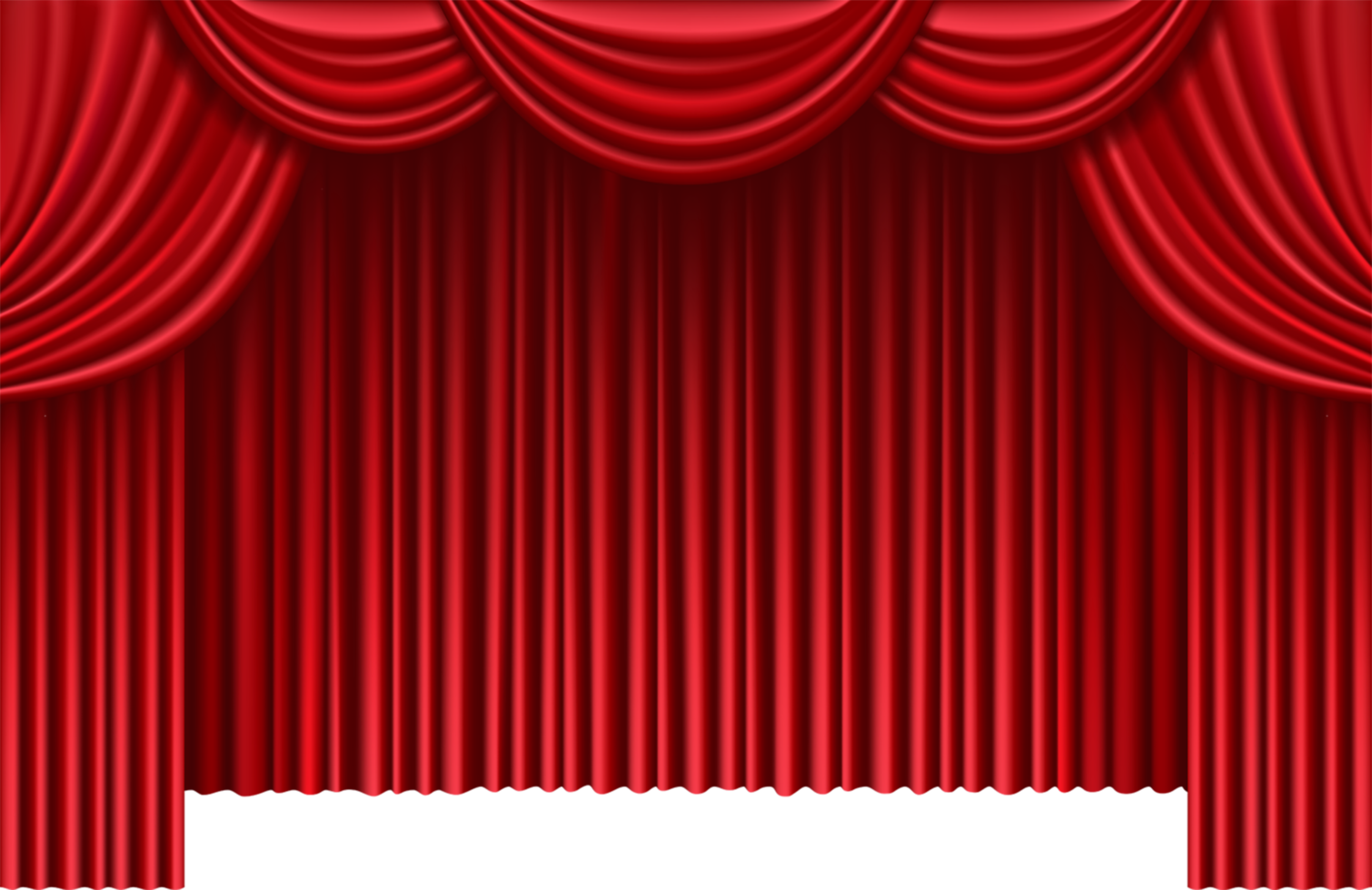 rosso Teatro le tende png