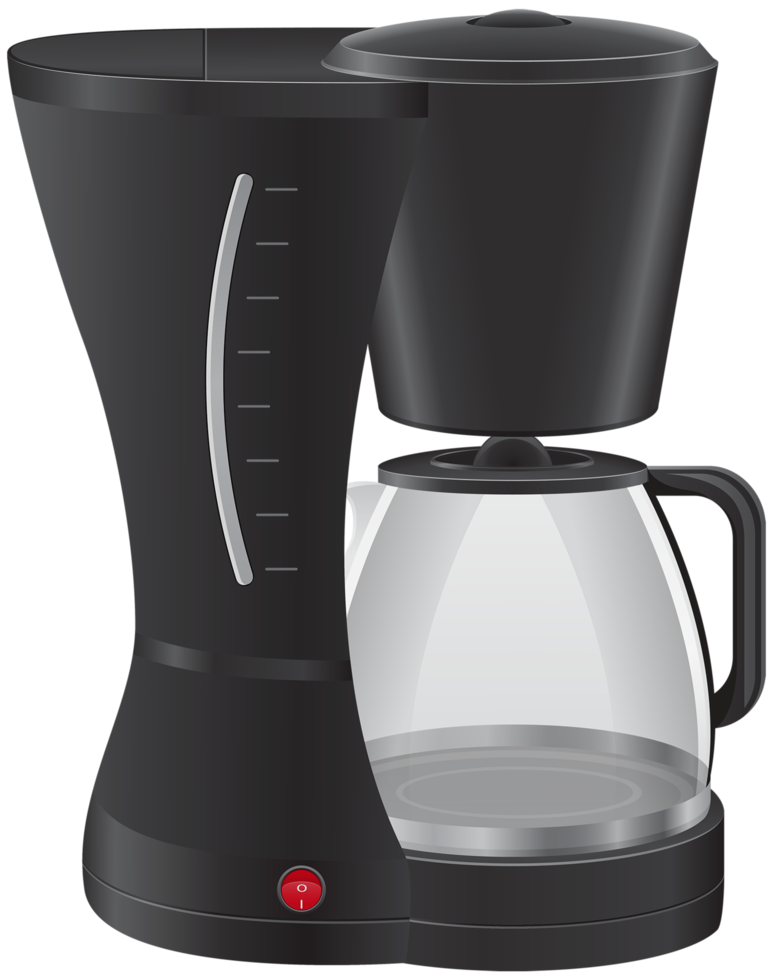 cafeteira transparente png