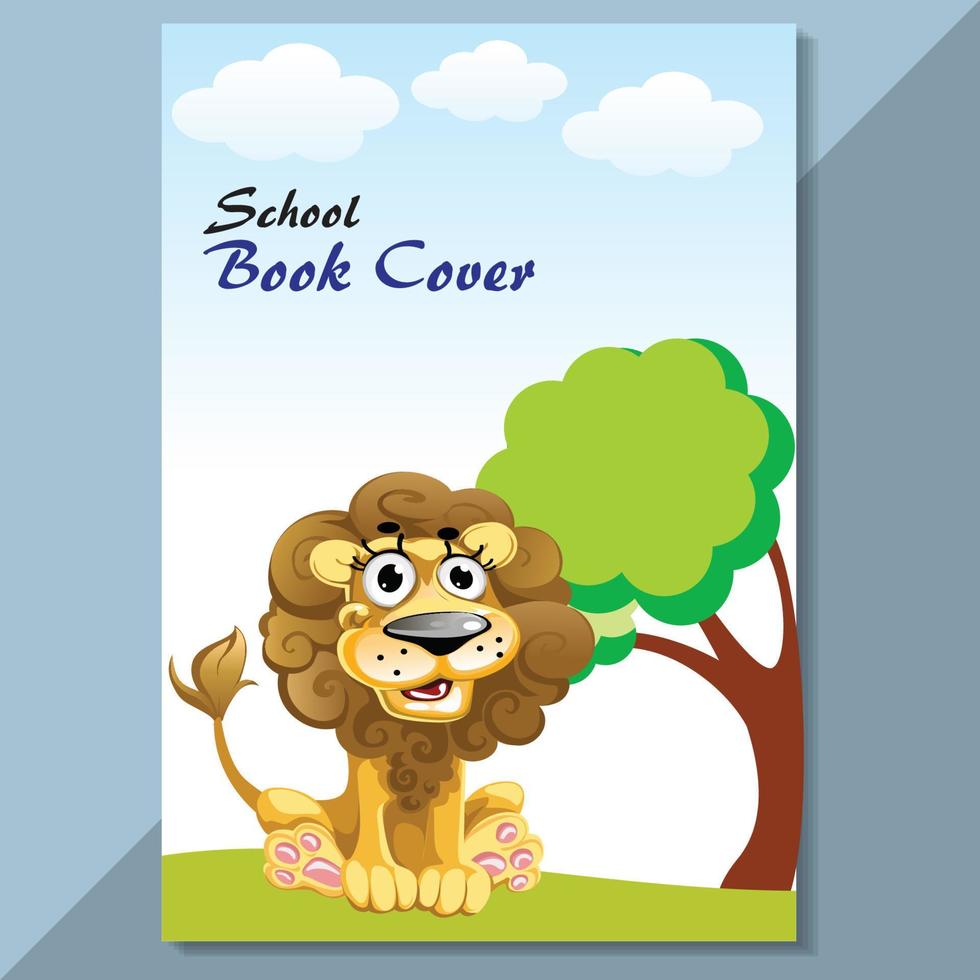 School Cover design kids cover vector