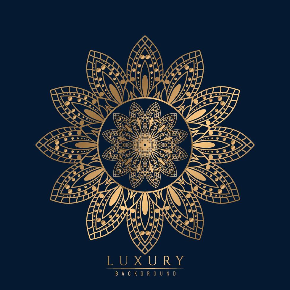 luxury Islamic Mandala vector
