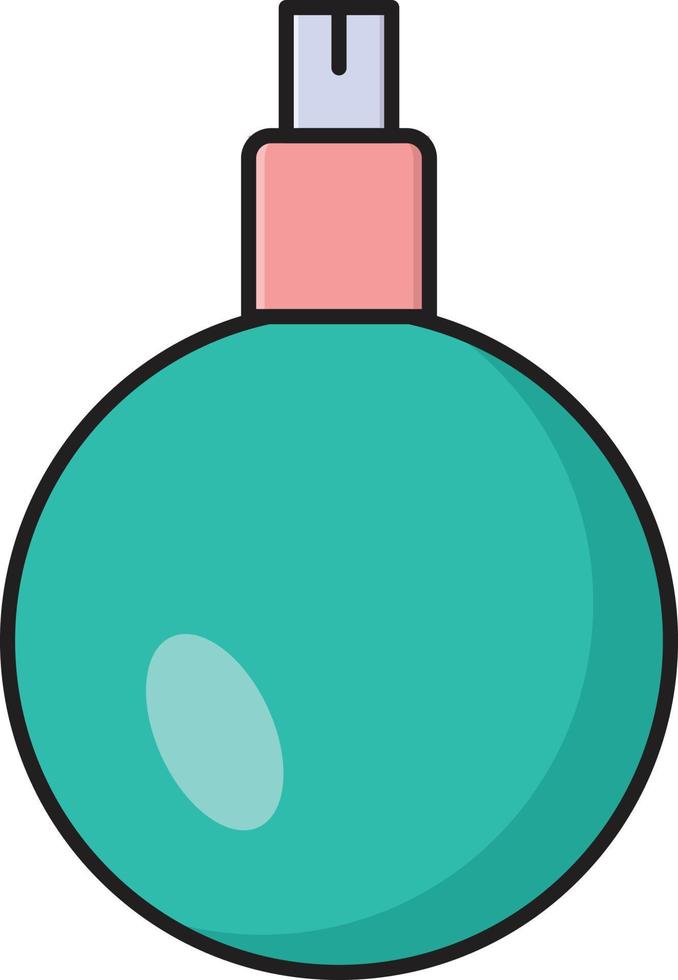 Ilustración de vector de perfume en un fondo. Símbolos de calidad premium. Iconos vectoriales para concepto y diseño gráfico.