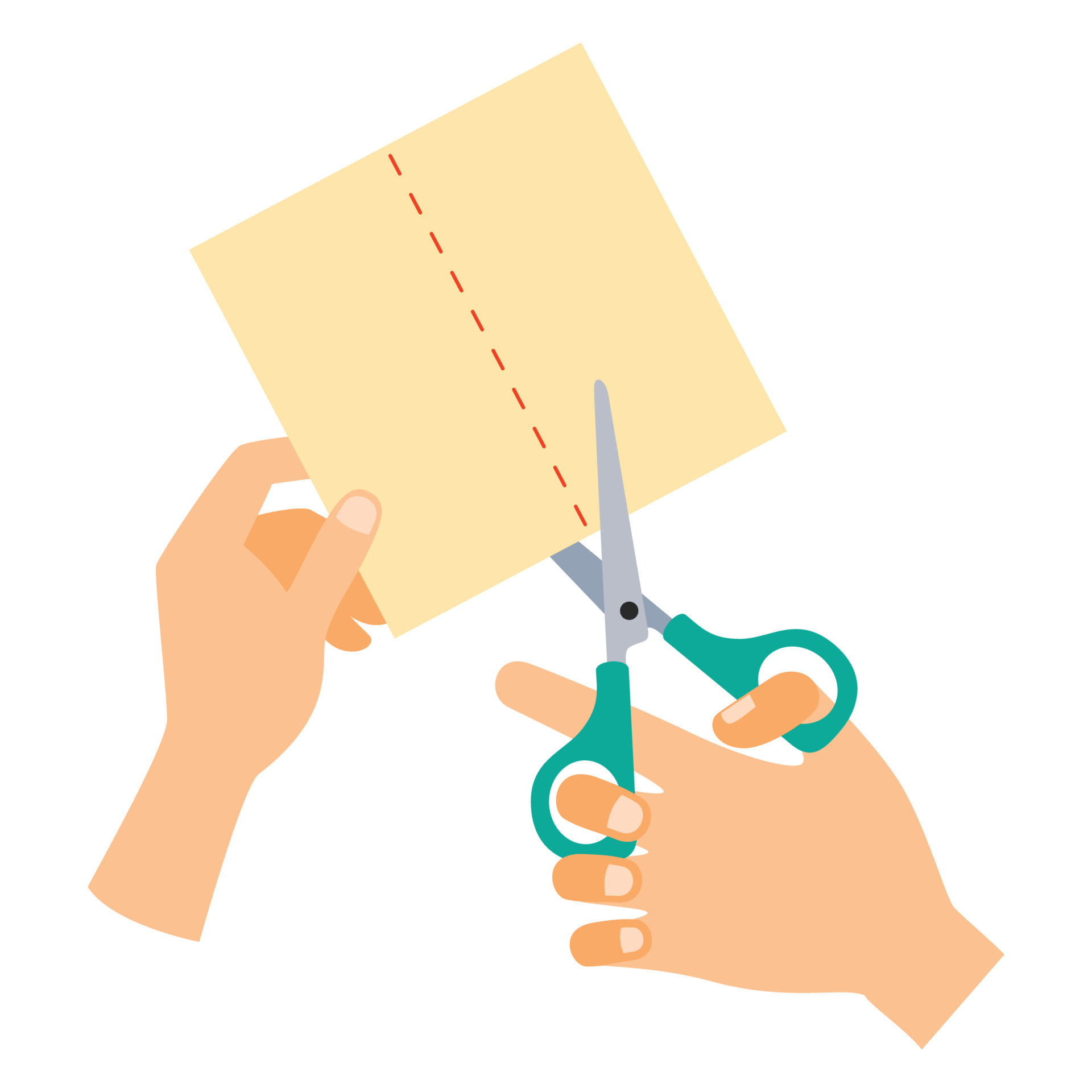 Drawing Of Cutting Paper With Scissors 13537159 Vector Art At Vecteezy Drawing Of Cutting Paper With Scissors 13537159 Vector Art At Vecteezy