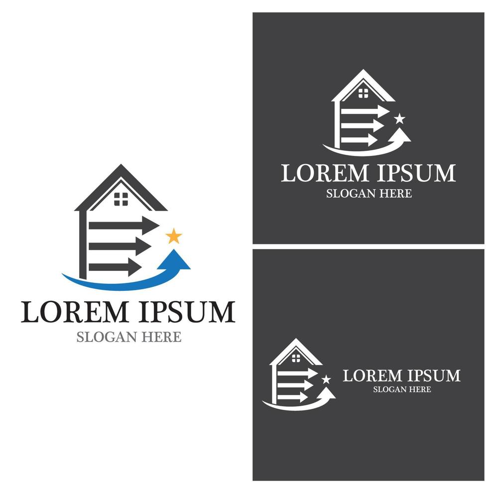 House Logo Home Real Estate Business  Home  building vector