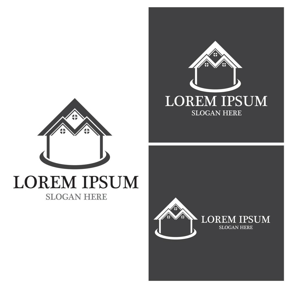 House Logo Home Real Estate Business  Home  building vector