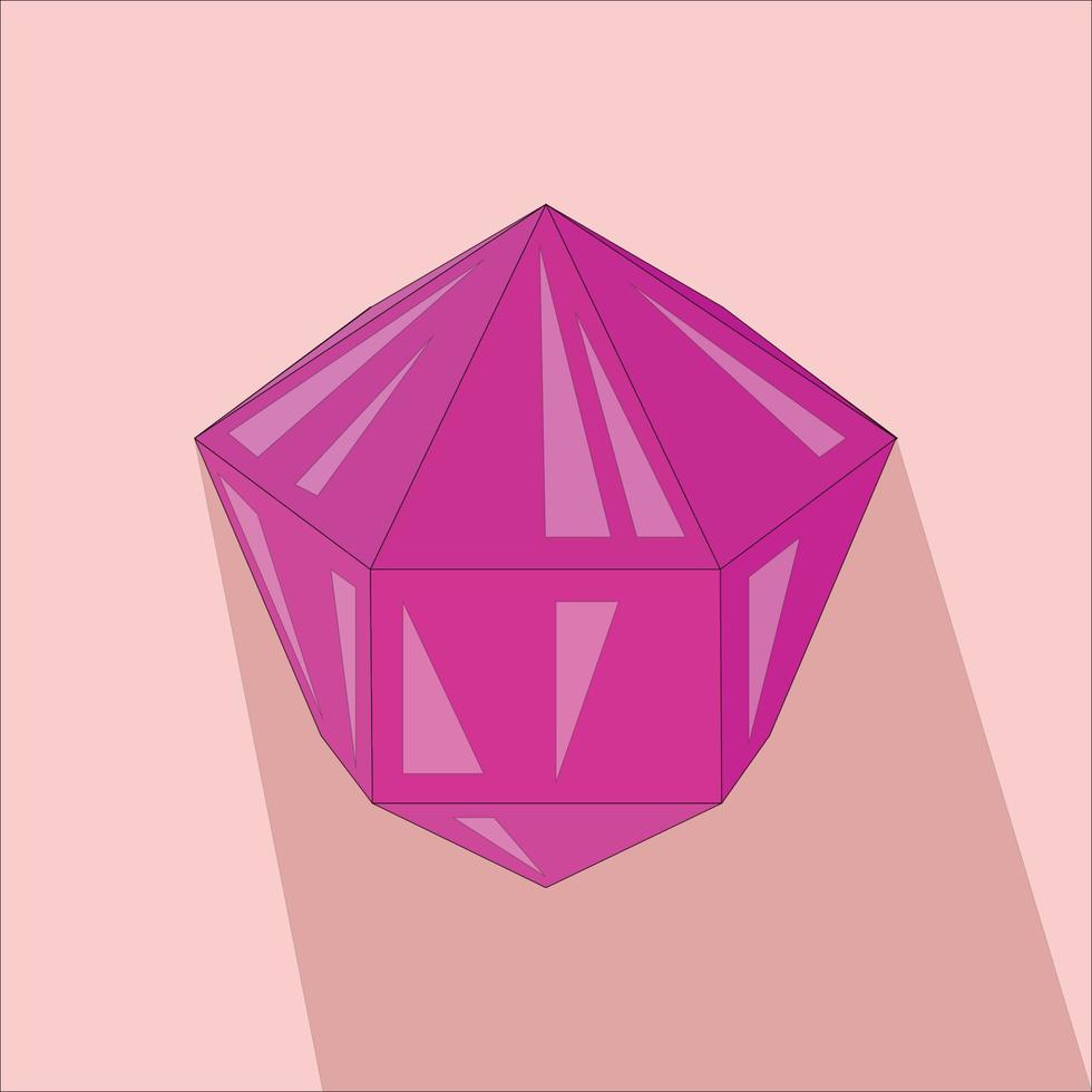 Icon of Jewelry Colorful Vector