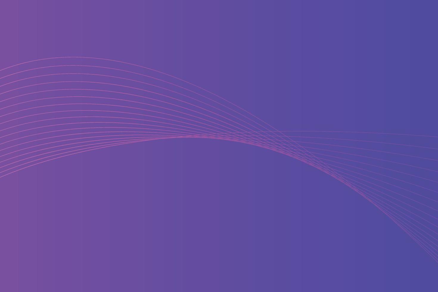 Abstract background with colorful wavy lines. Abstract Blue Purple gradient background design vector