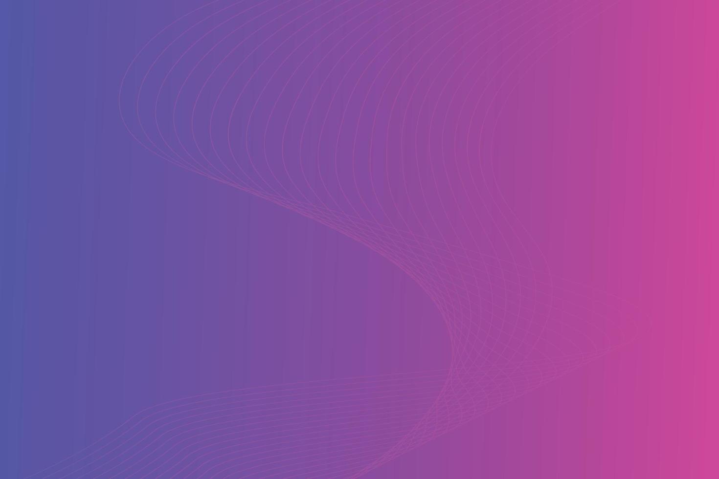 Abstract line wave linear gradient background. Modern colorful wavy line abstract background vector