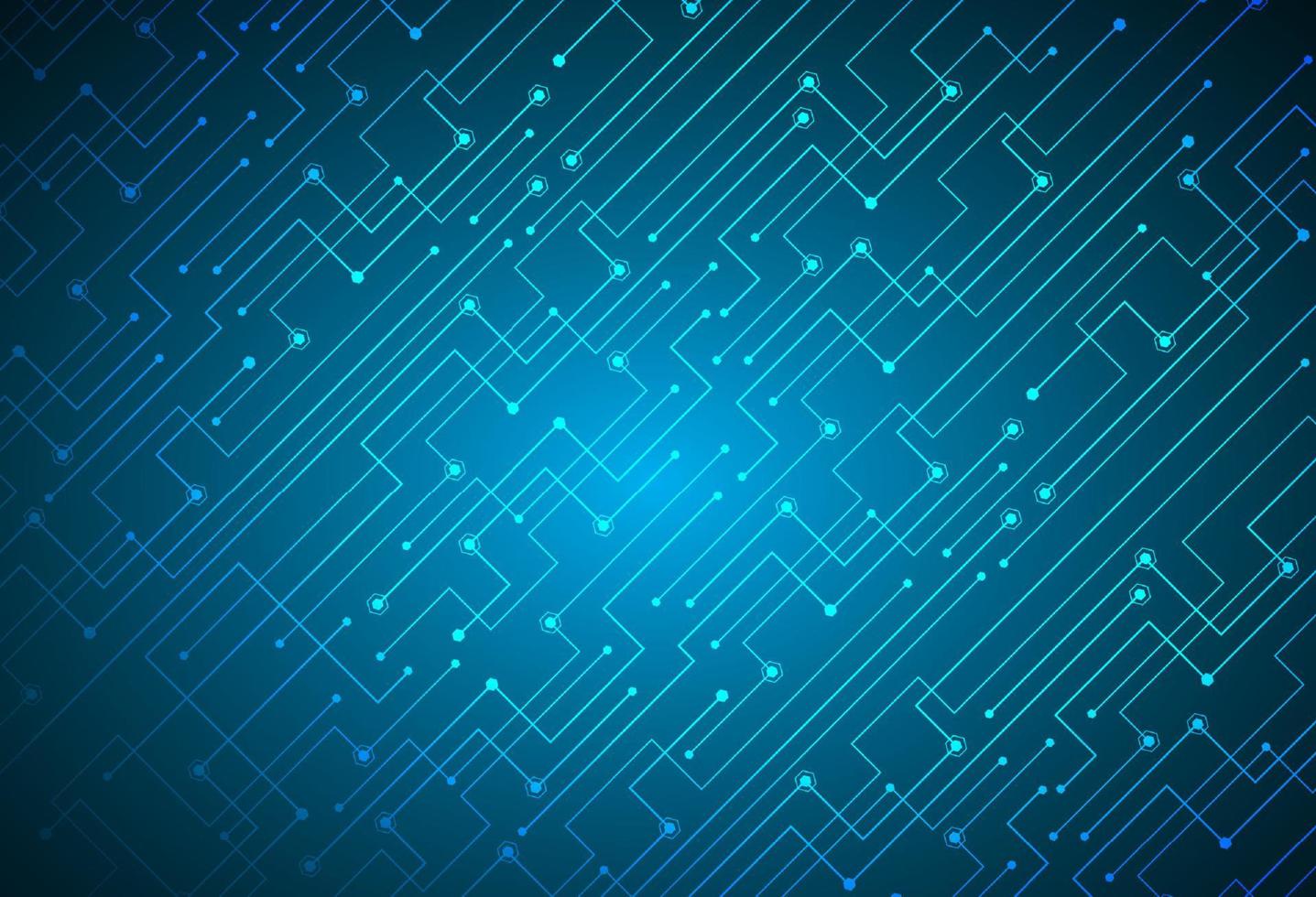 Modern Technology Background vector