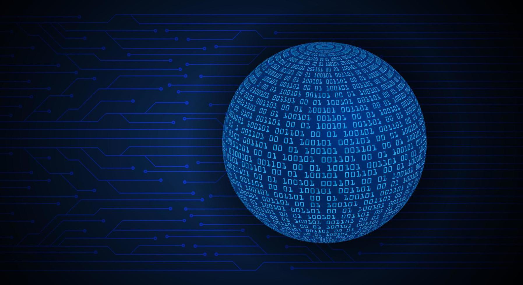 Modern World Map Holographic Projector on Technology Background vector