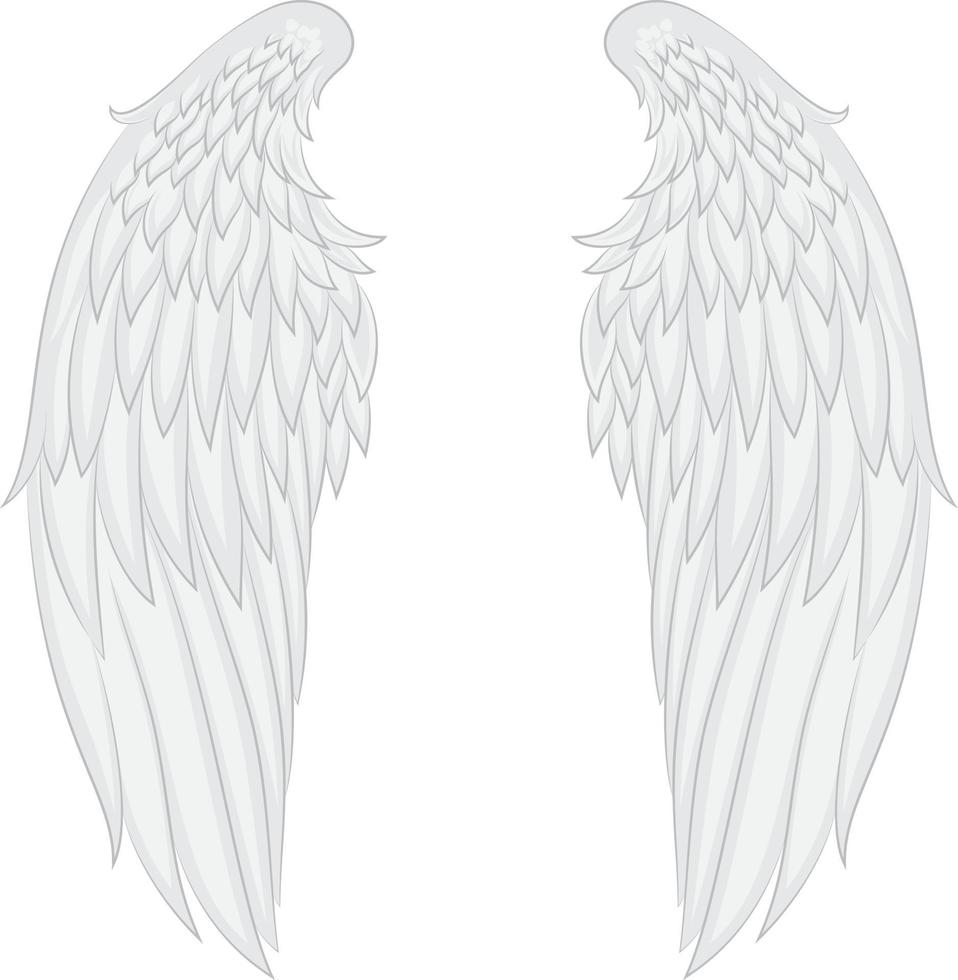 Illustration of Angel Wings Vector image