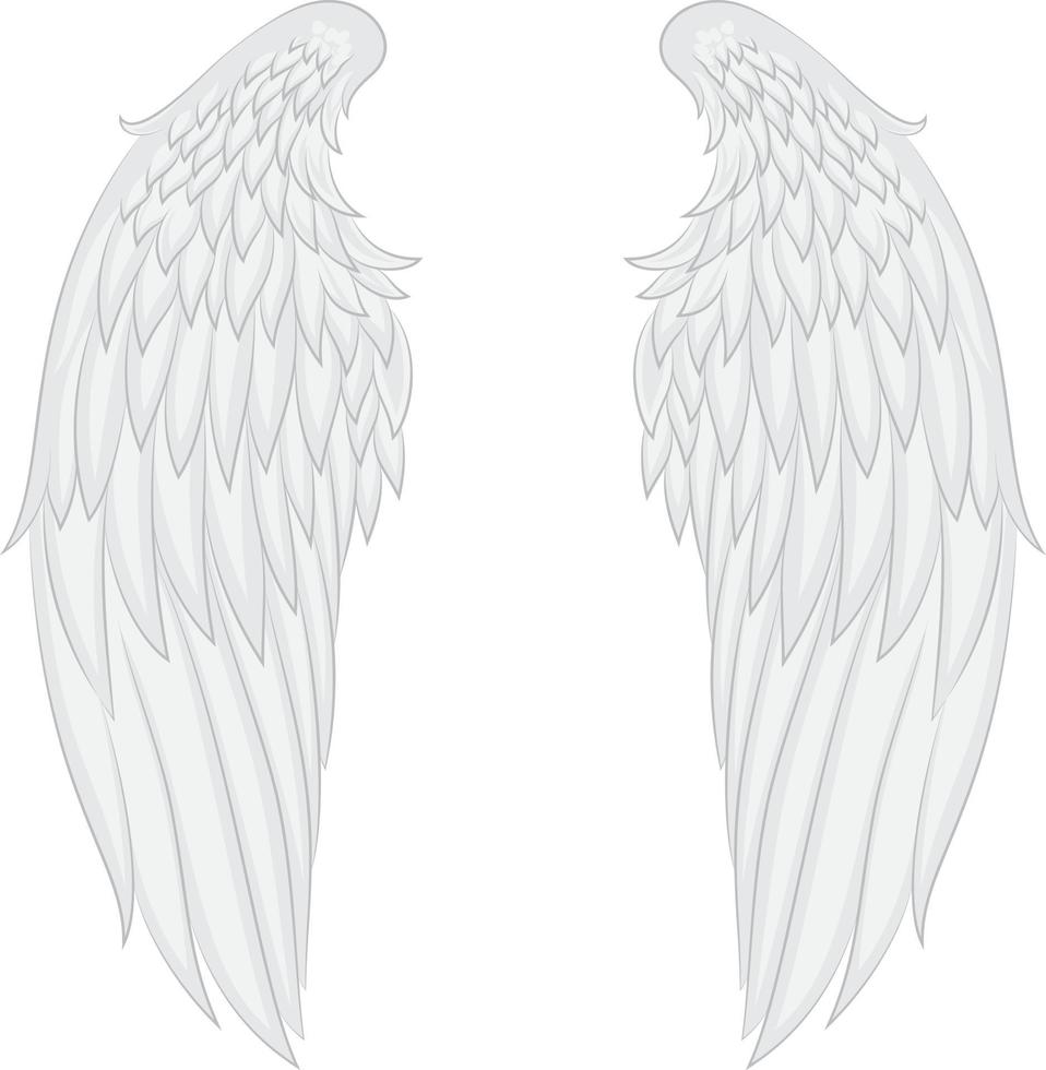 Illustration of Angel Wings Vector image