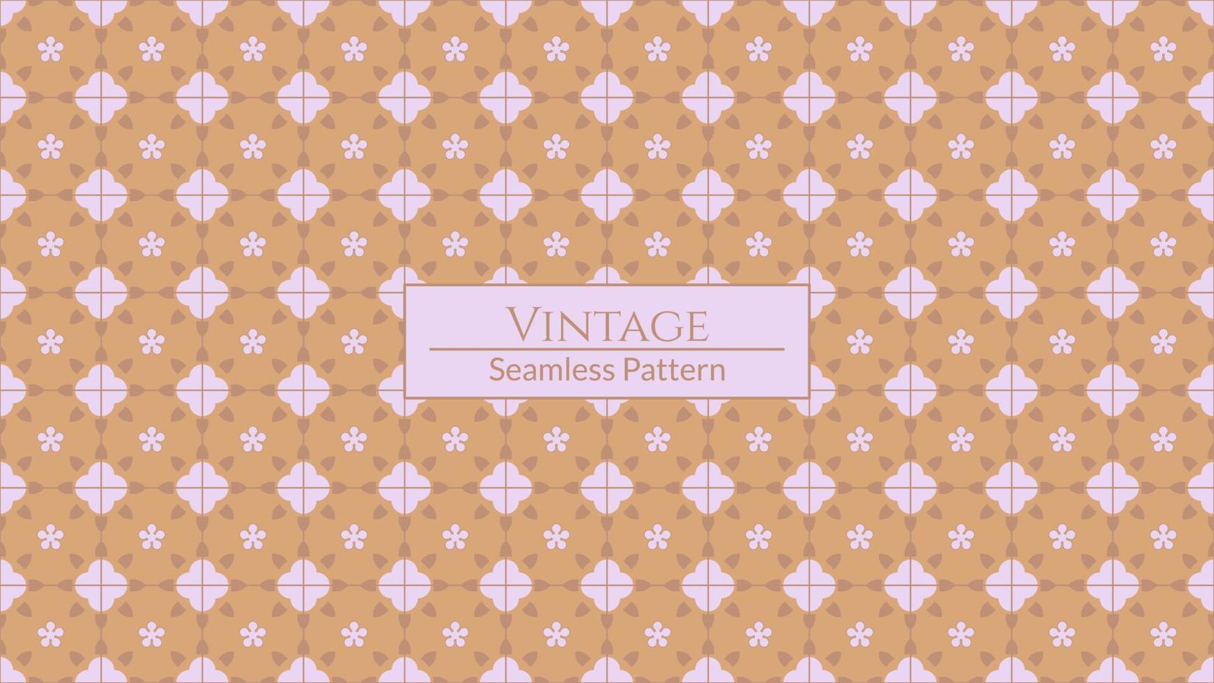 Vintage style pattern. Vector seamless vintage pattern style floor textured background.