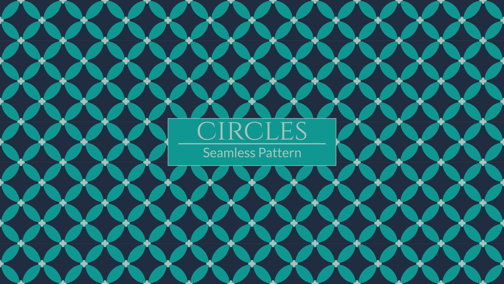 Geometric seamless pattern with round and rhombus textures. Modern background. Vector illustration.