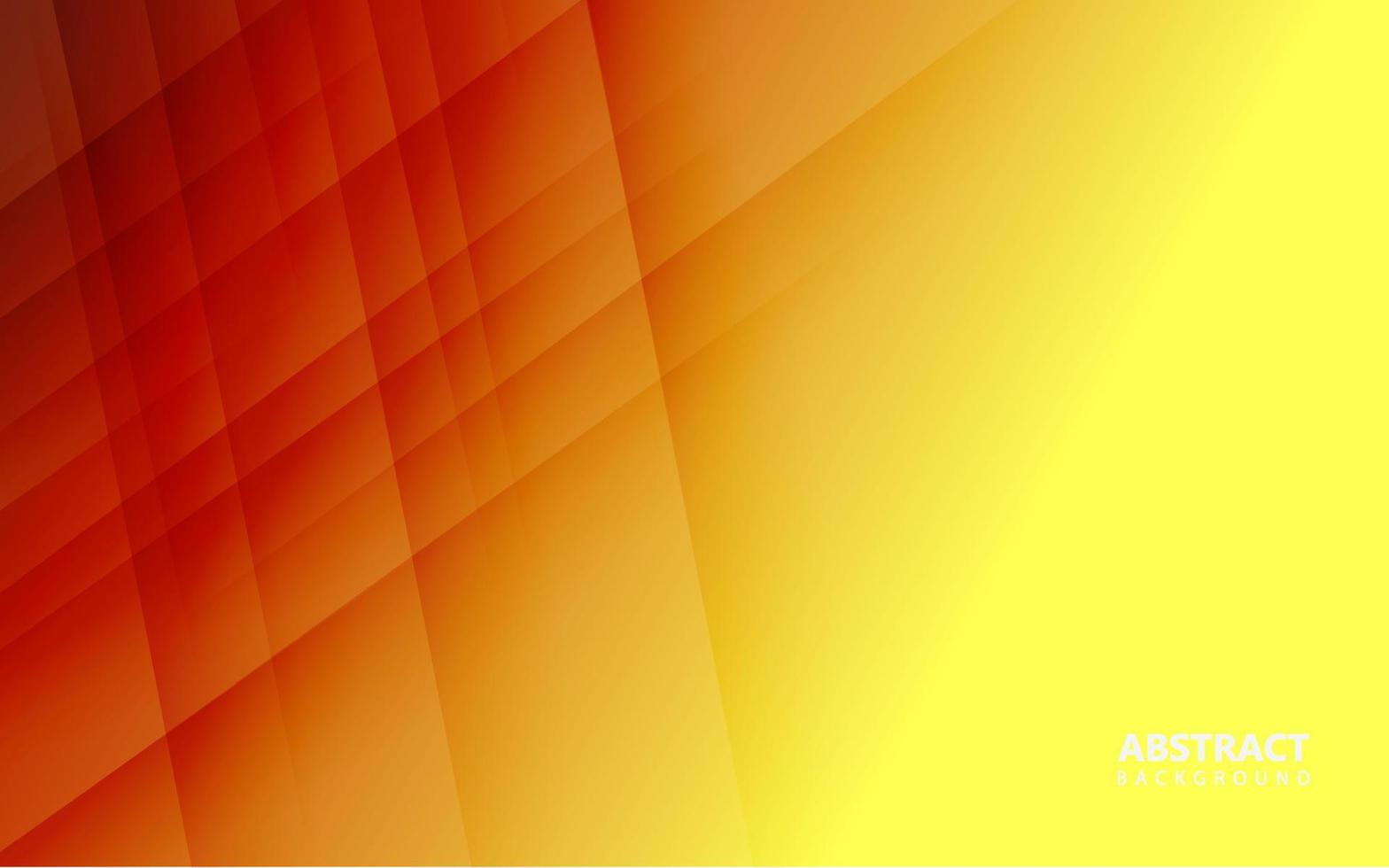 Abstract orange shadow paper background vector