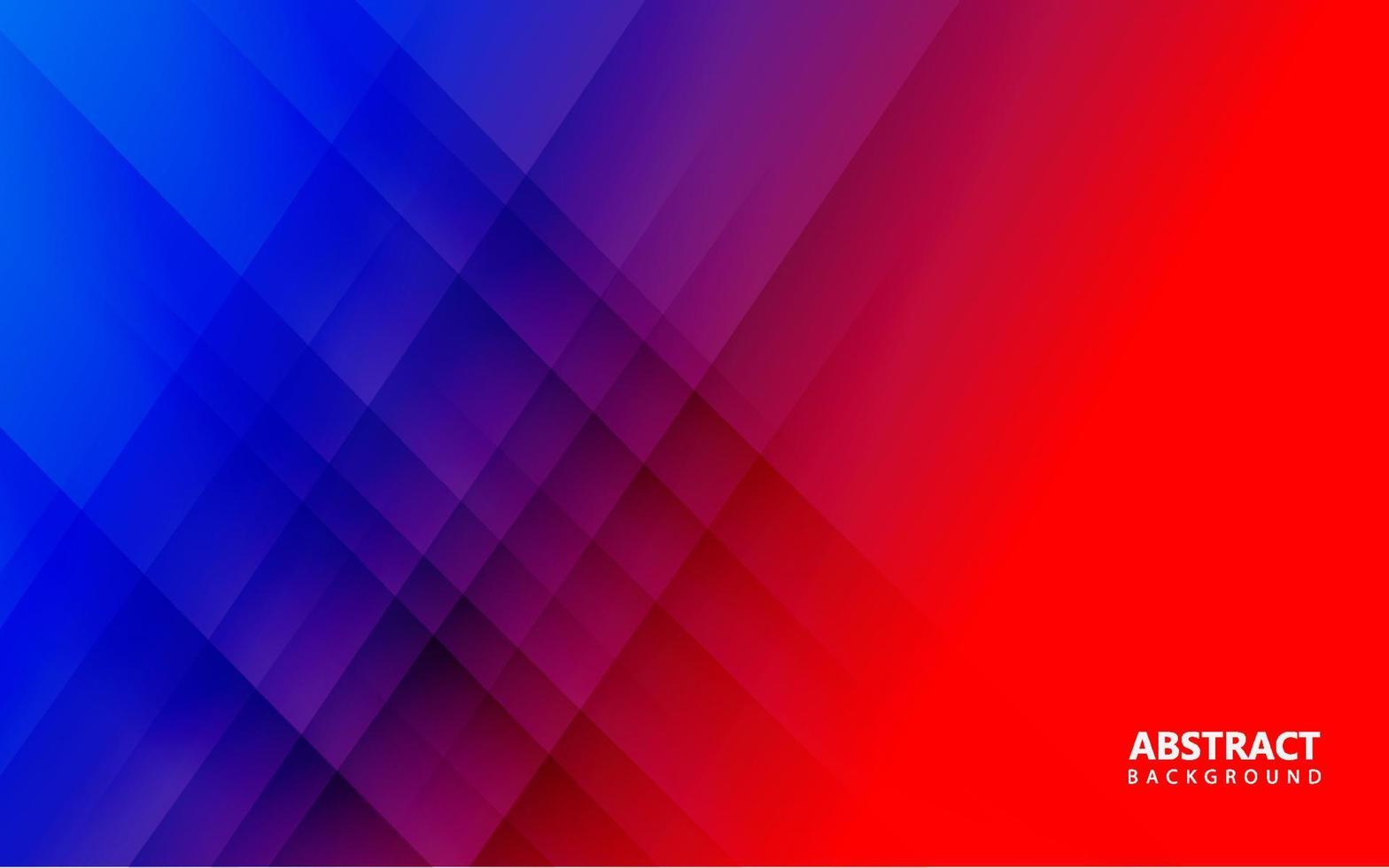 fondo abstracto azul y rojo vector