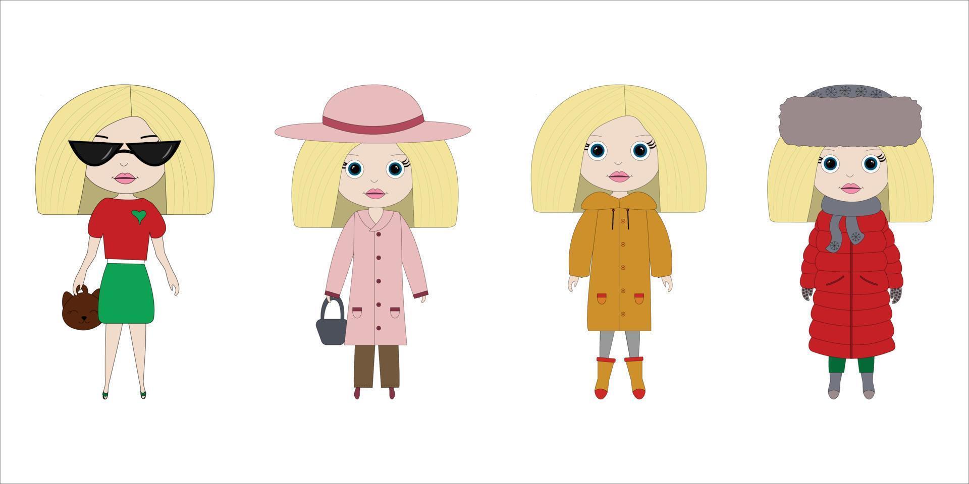 Educational game for children. vector