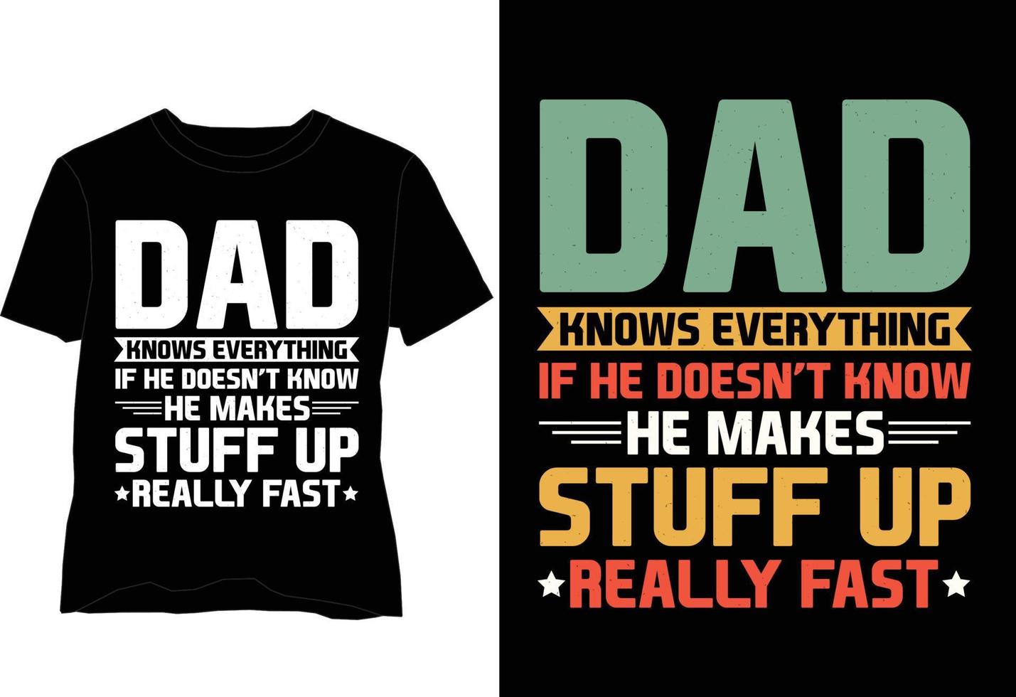 Papa Knows Everything If He Doesn't Know T-Shirt Papa Knows Everything If He Doesn't Know T-Shirt