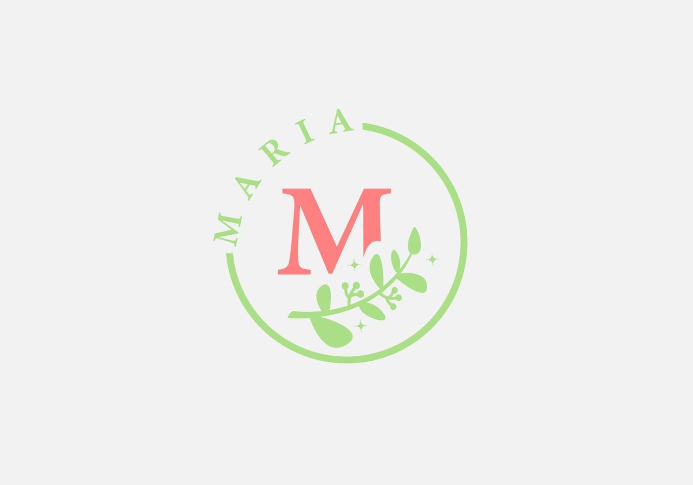 Logo letter M, suitable for the company's initial symbol. vector
