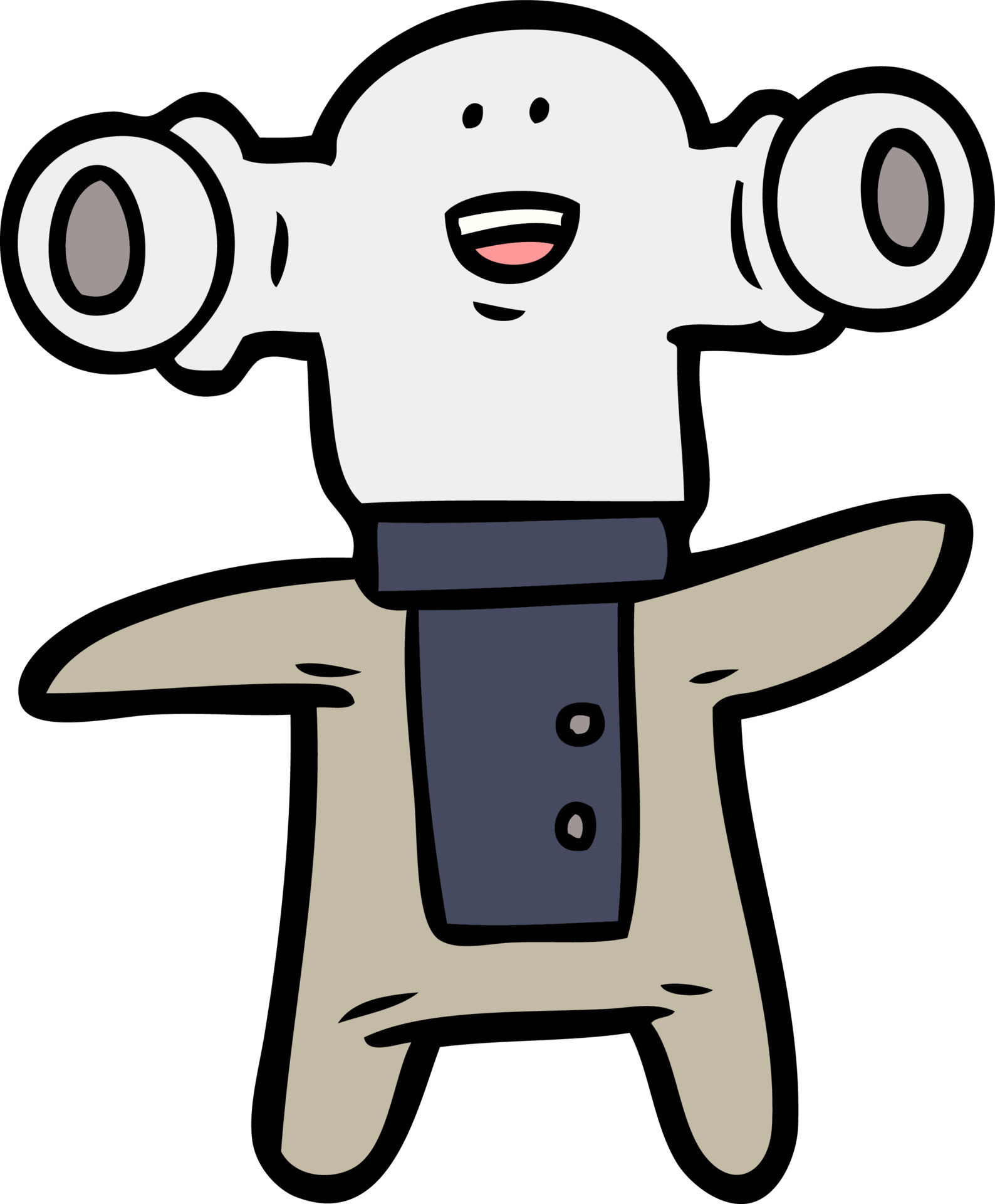 Cartoon alien character 13549592 Vector Art at Vecteezy