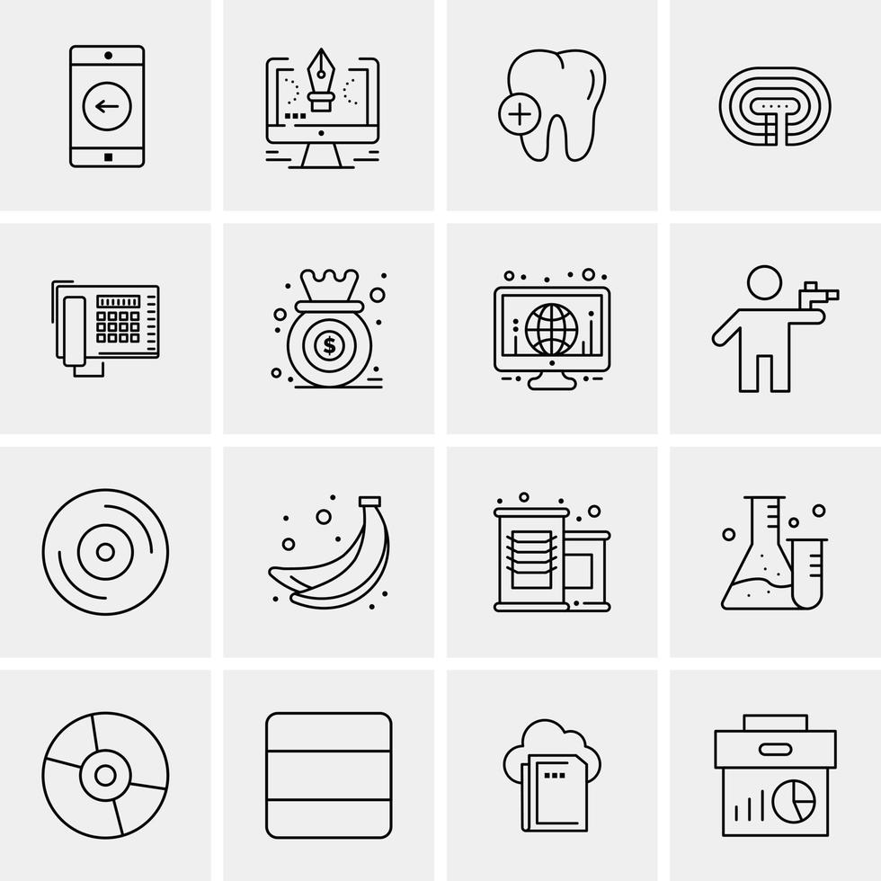 Product Release Business Modern Product Release Bold and thin black line icon set vector