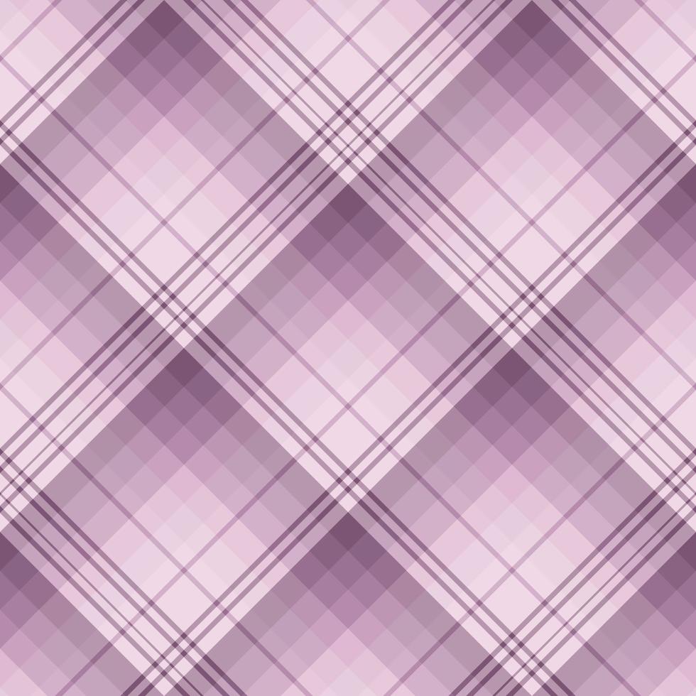 Seamless pattern in light and discreet dark pink colors for plaid, fabric, textile, clothes, tablecloth and other things. Vector image. 2