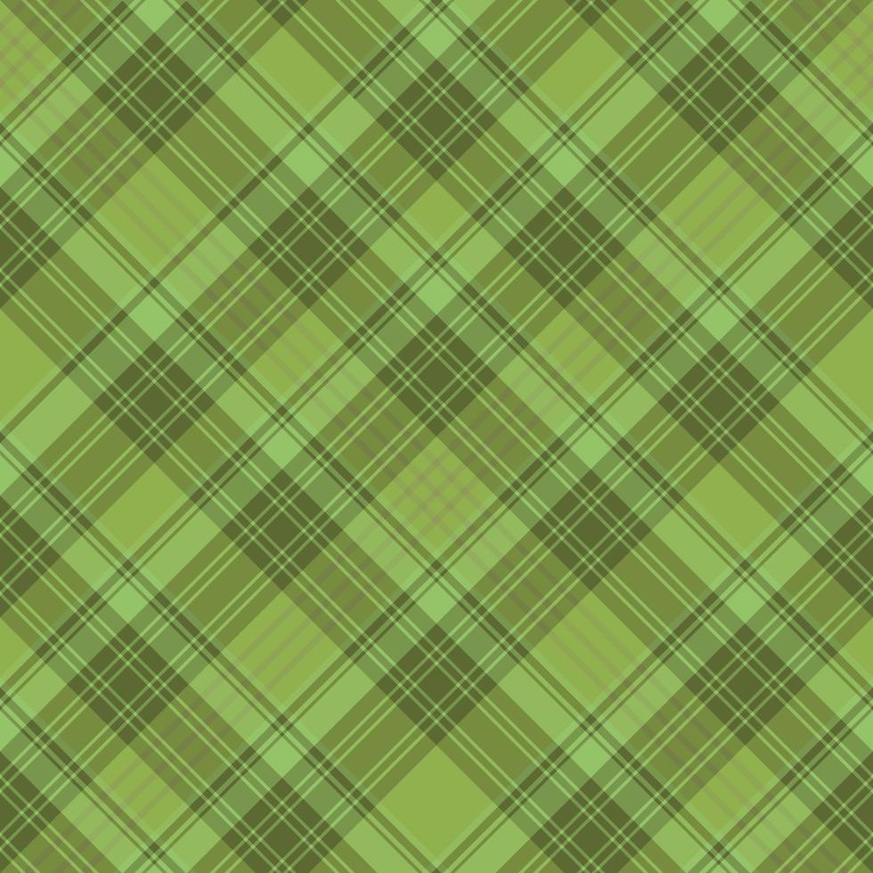 patrón impecable en colores verdes brillantes para tela escocesa, tela, textil, ropa, mantel y otras cosas. imagen vectorial 2 vector