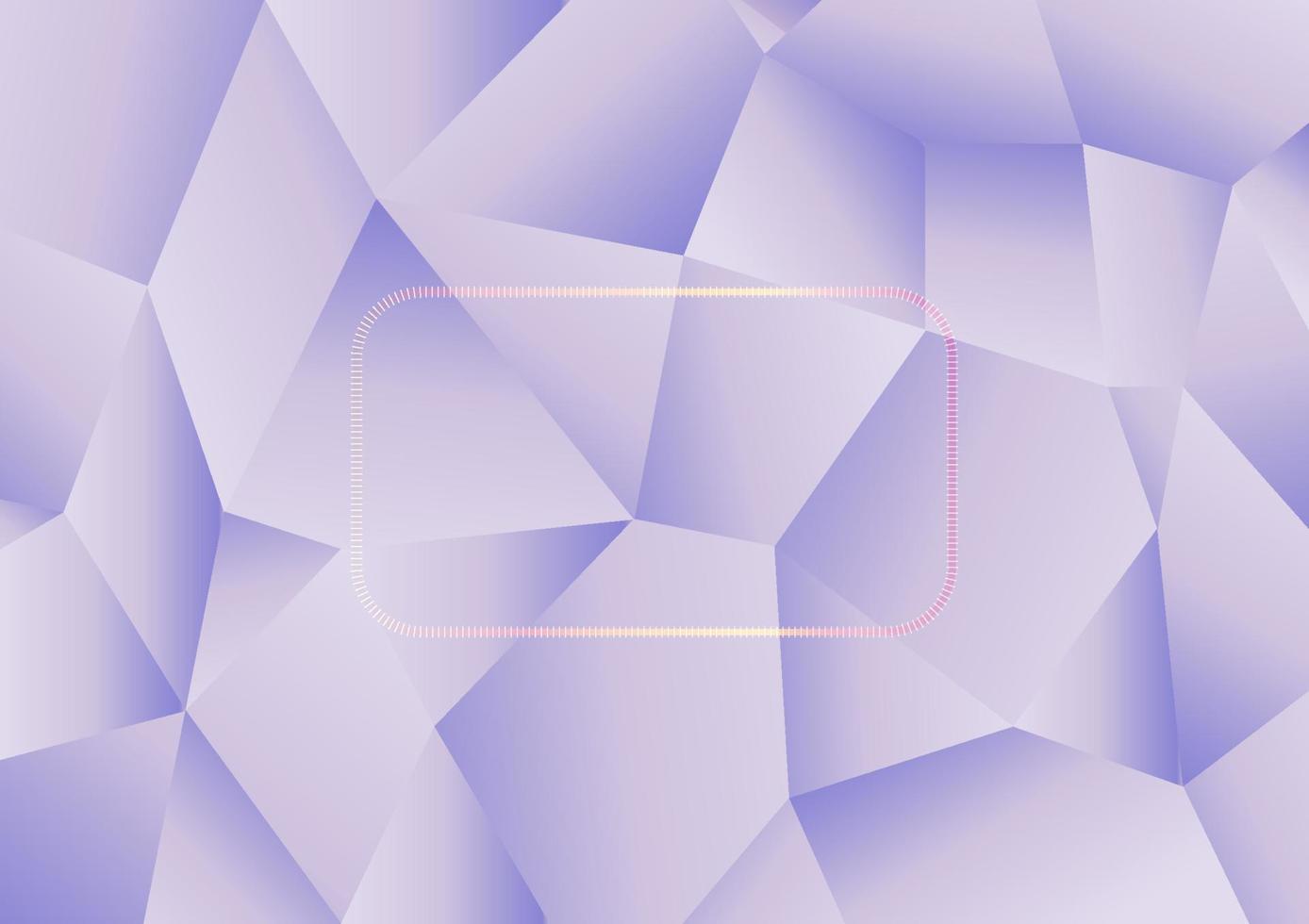 Abstract background violet pastel polygon texture fractal backdrop wallpaper graphic design vector illustration