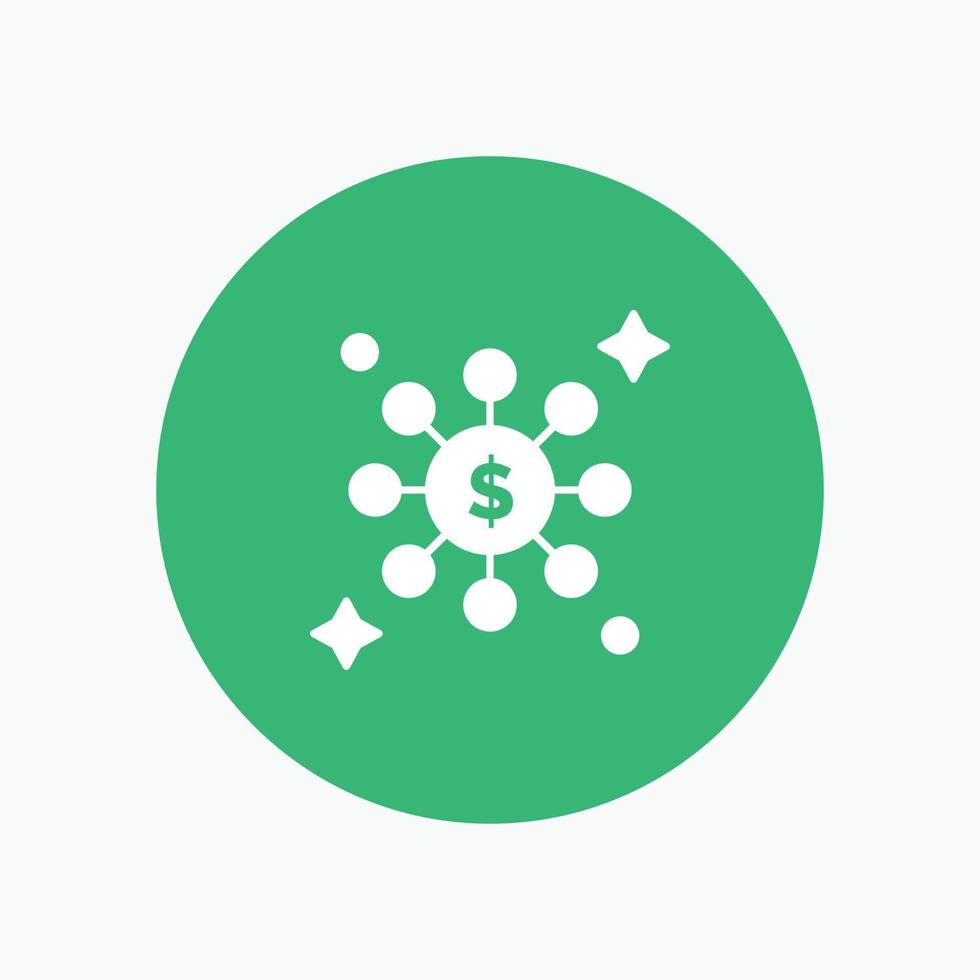 Dollar Share Network vector