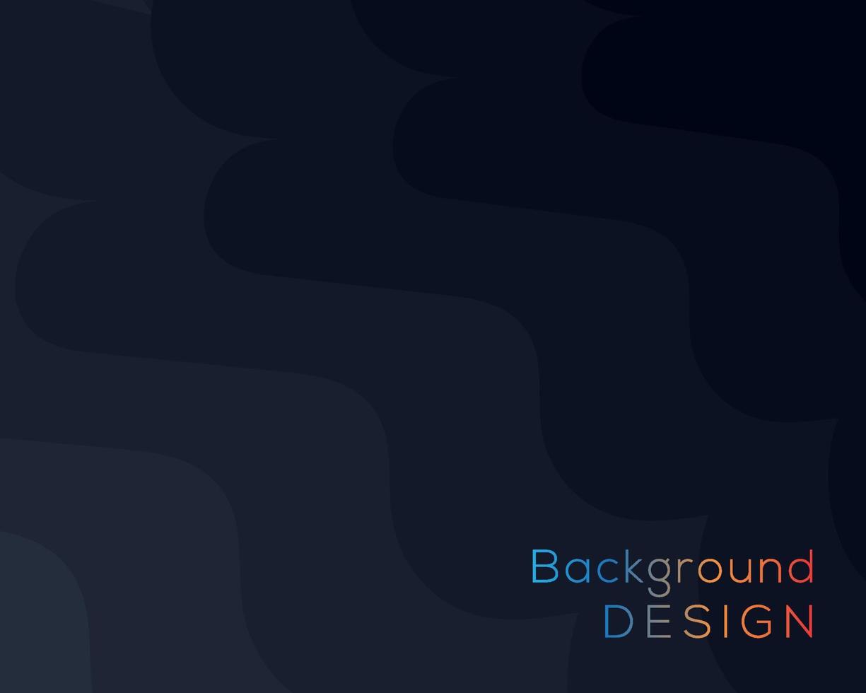 Abstract Dark tone background design vector