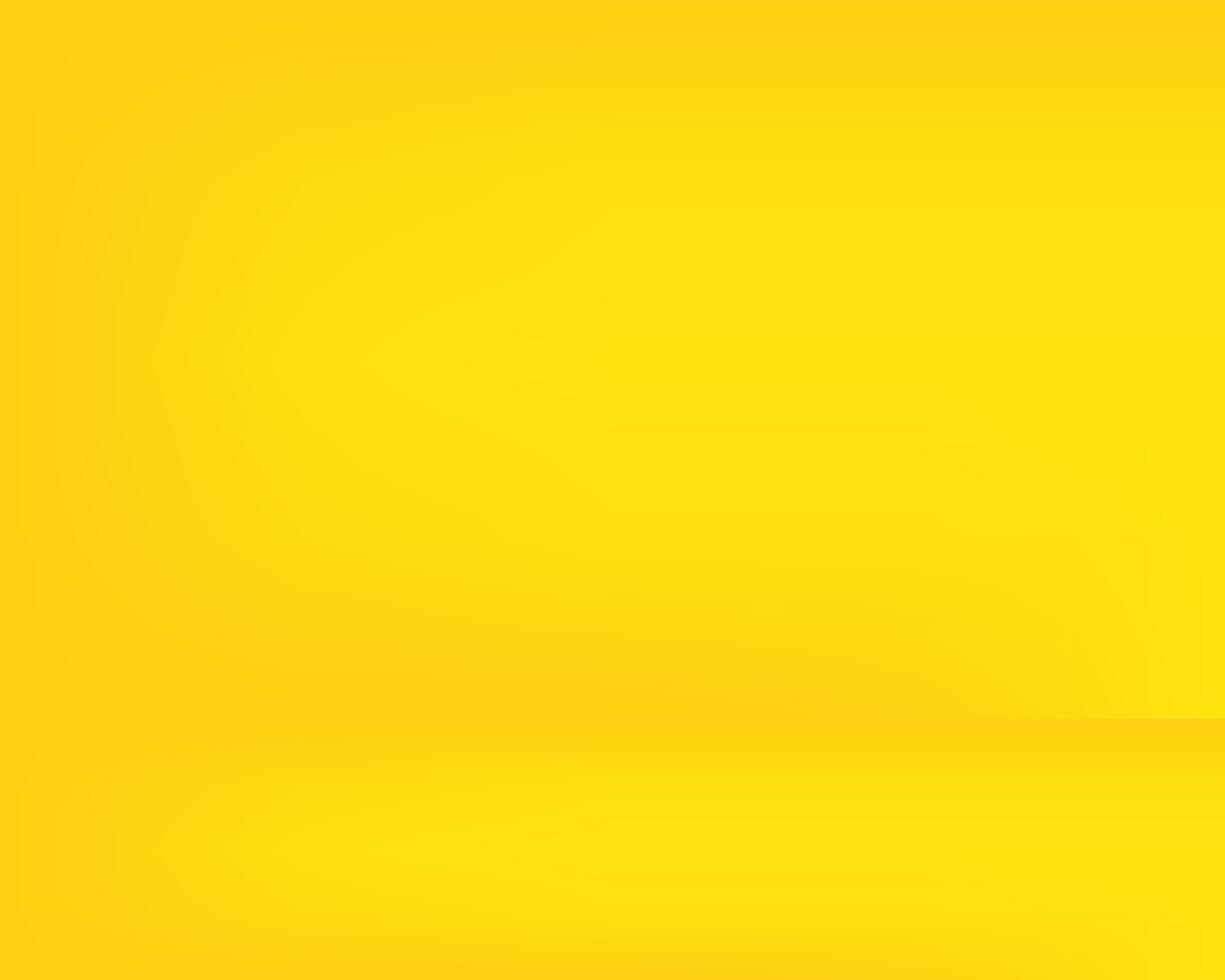 bright yellow background yellow mockup Giving a feeling of hope Make your work bright with light. vector