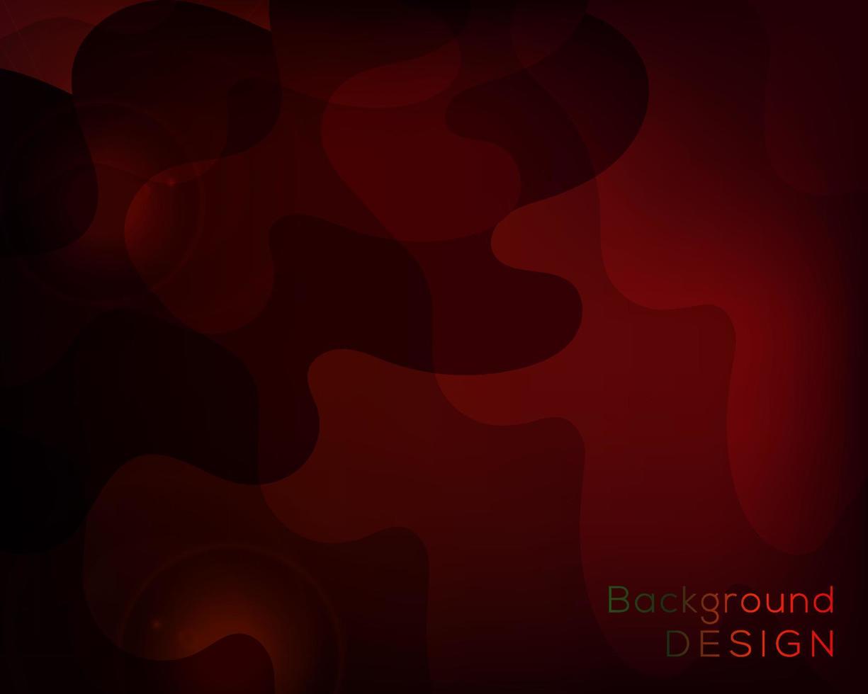 Red Abstract shape modern Background vector