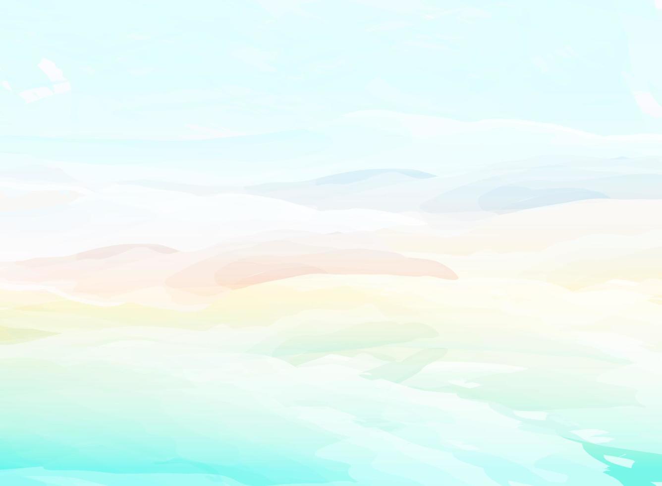 An imaginary painting depicting a feeling of tranquility, warmth, safety, carefree, can be used as a background and wallpaper on the walls. vector