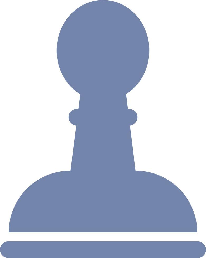 Playing chess, illustration, vector on white background.