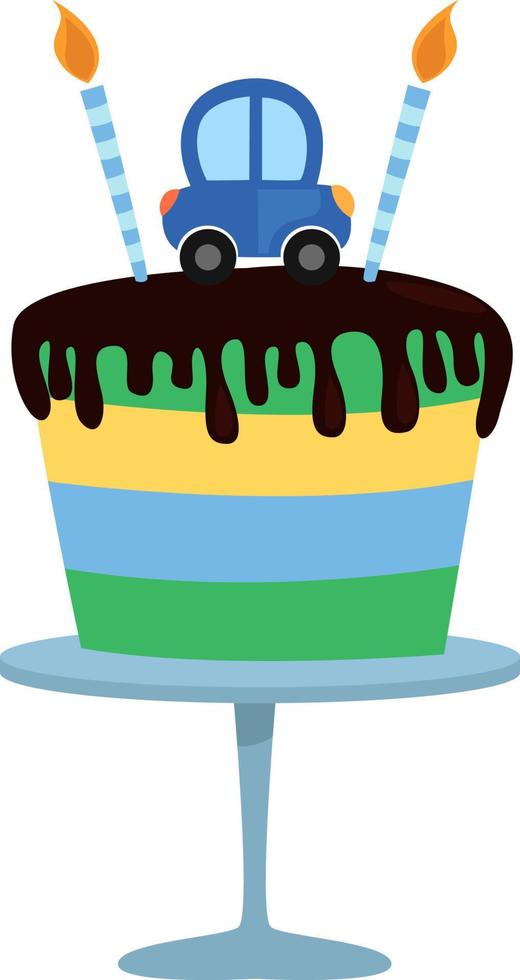 Baby cake,illustration,vector on white background vector