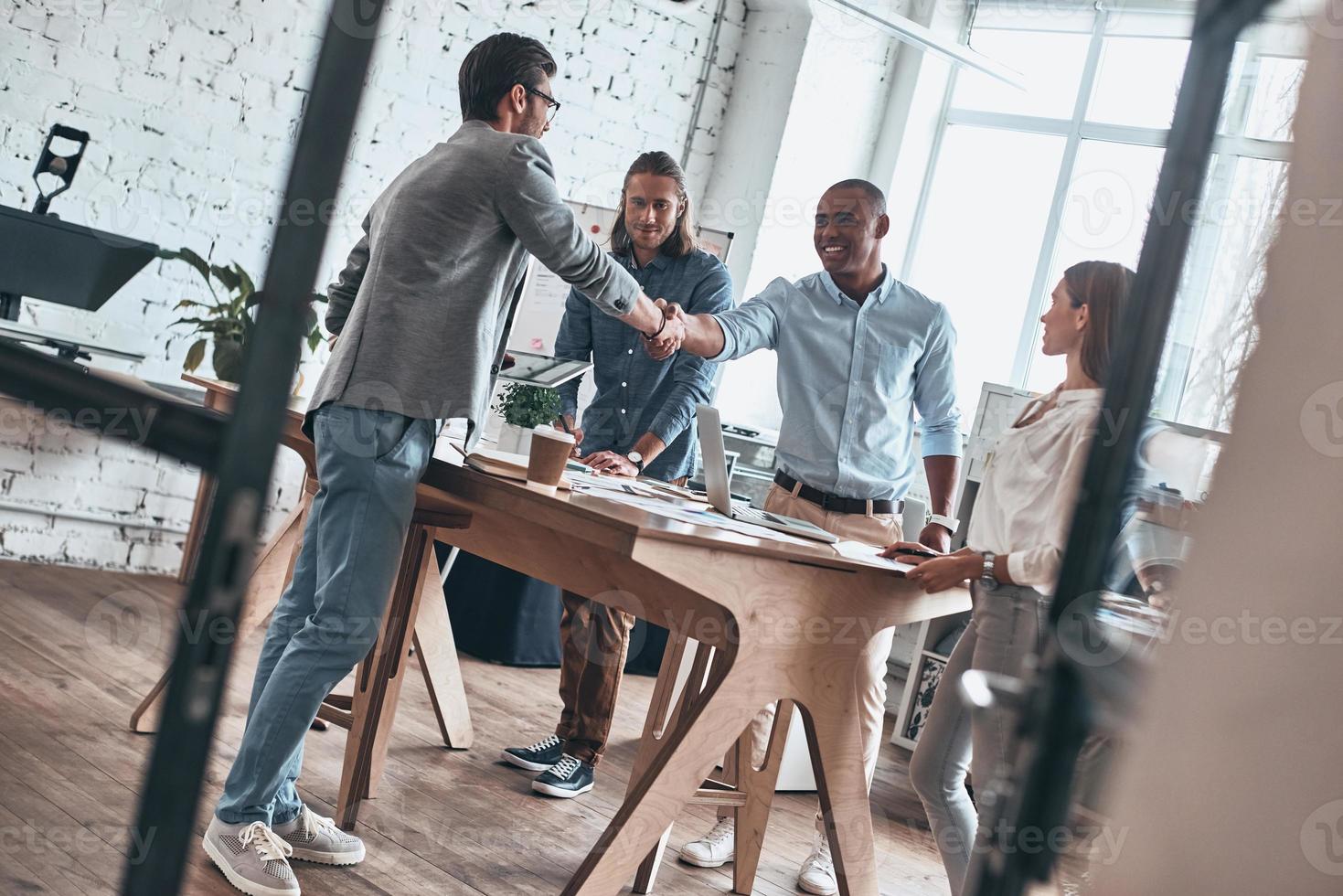 Group of business people photo