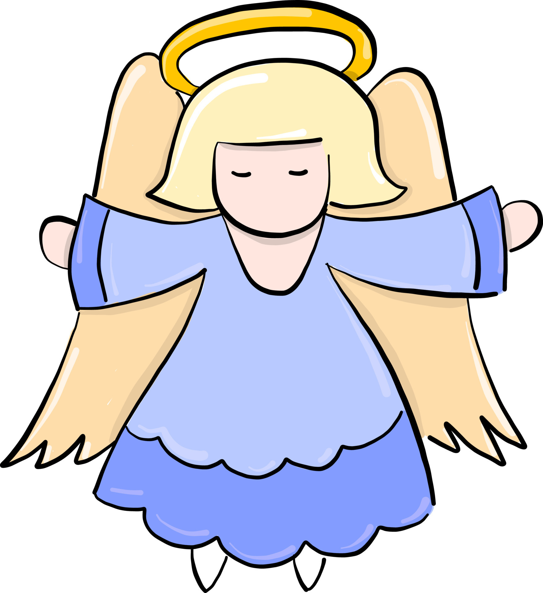 Angel in purple, illustration, vector on white background 13559686 ...