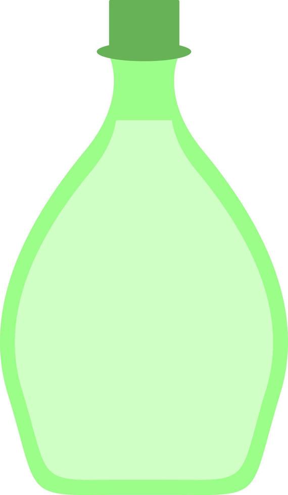 Big water bottle, illustration, vector, on a white background. vector