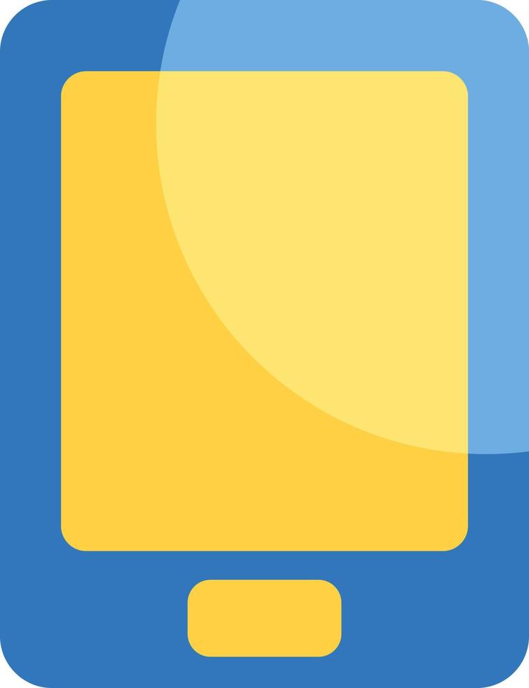 Library phone, illustration, vector on a white background.