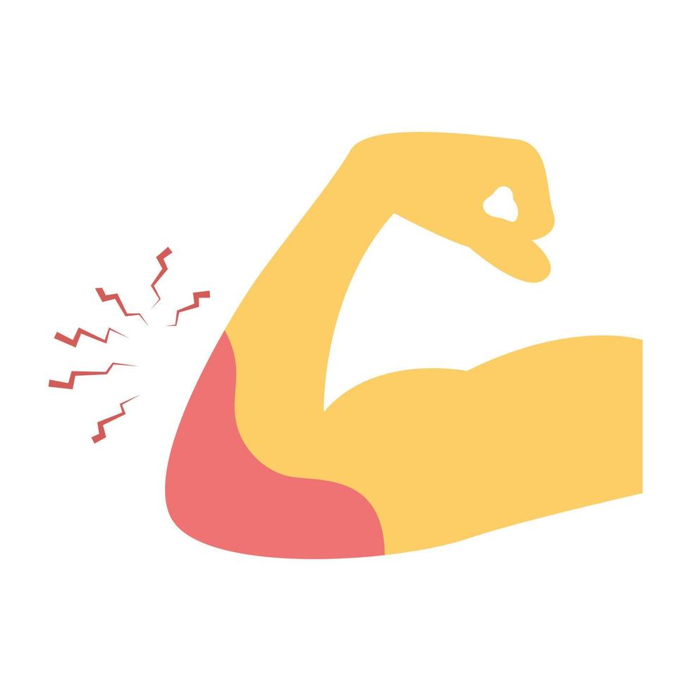 Trendy Elbow Bleeding vector