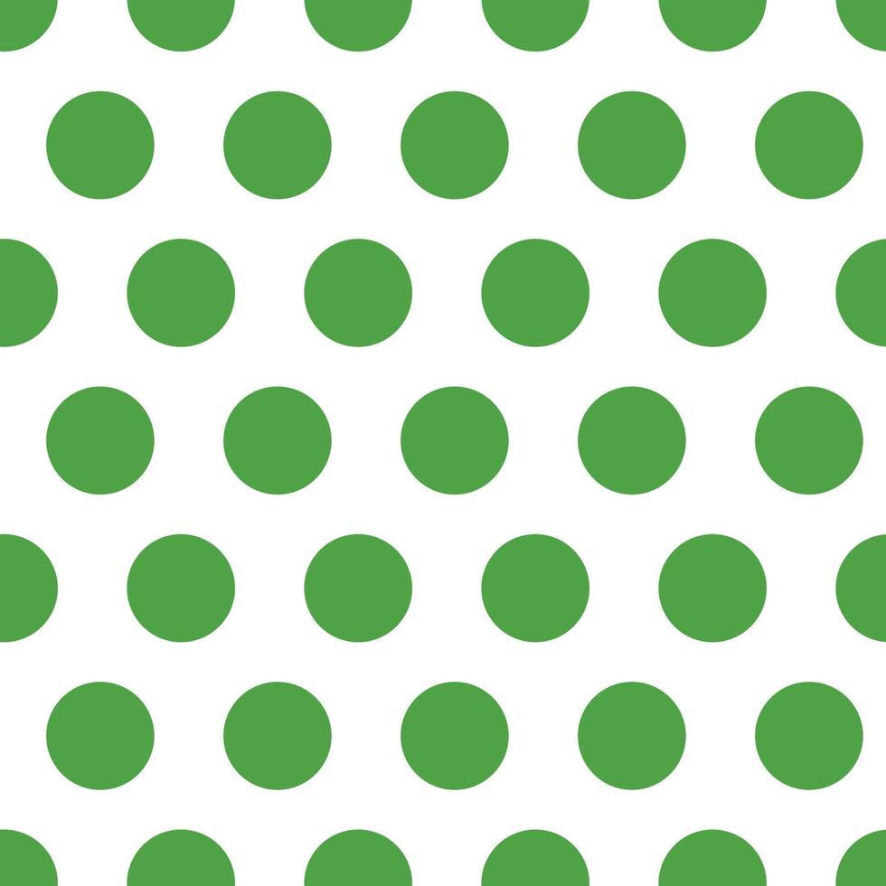 Vector abstract geometric seamless pattern with polka dot ornament made in green traditionalMerry Christmas color. Simple background, wrap, wallpaper, cover, fabric, cloth, textile design. Swatch