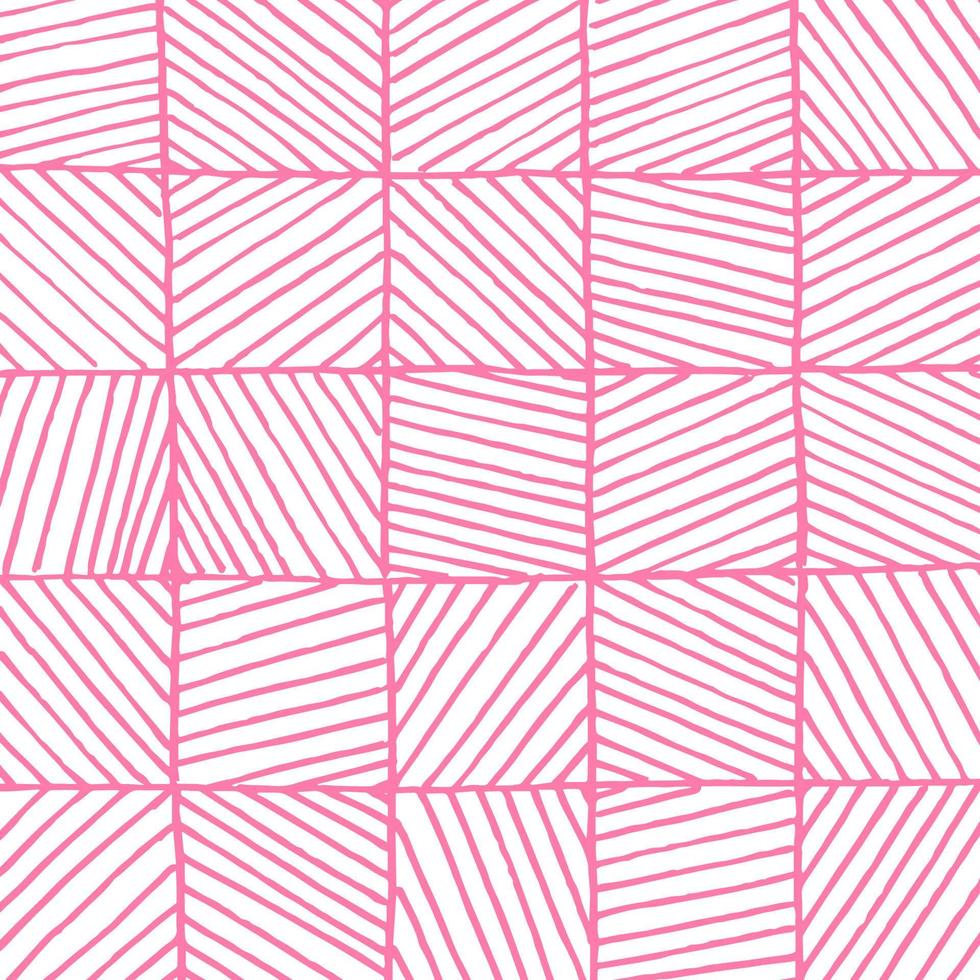 Hand drawn square strip for wallpaper, background design vector