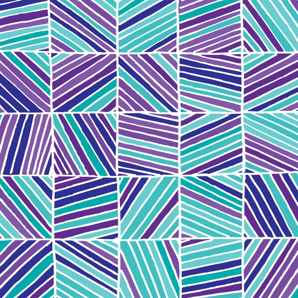 Hand drawn square strip for wallpaper, background design vector
