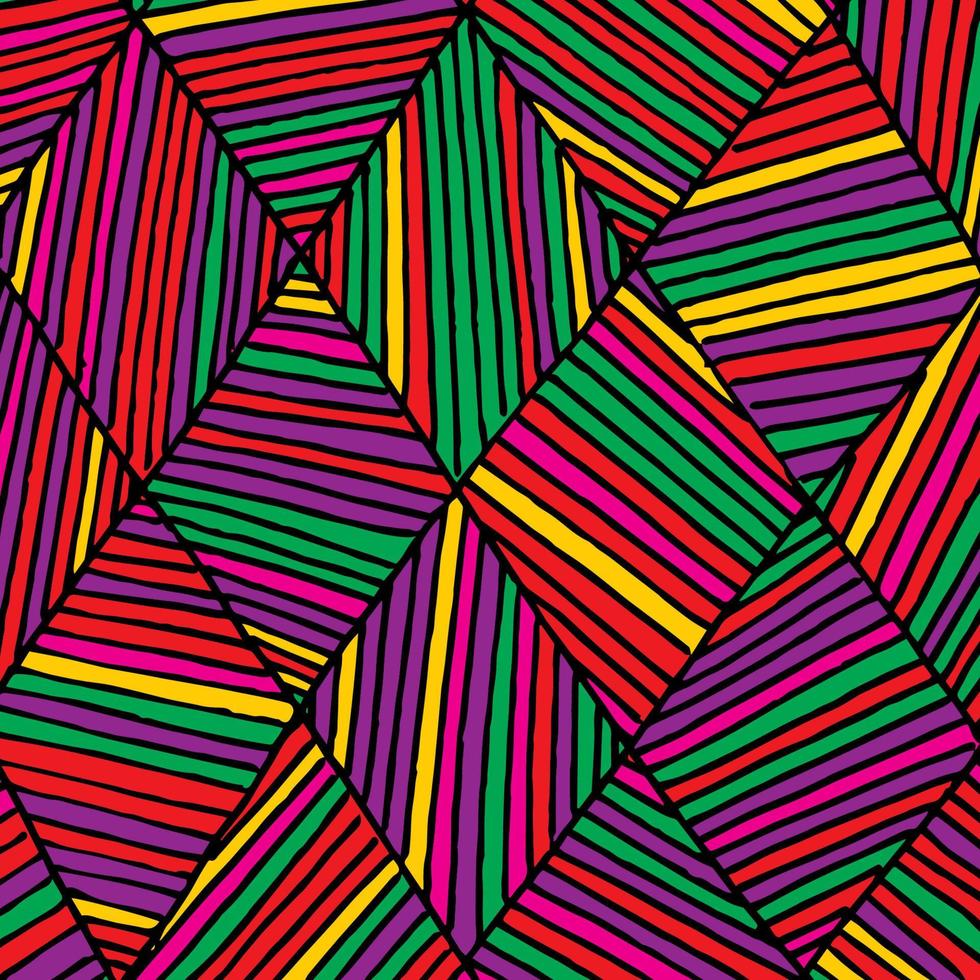 Hand drawn square strip for wallpaper, background design vector