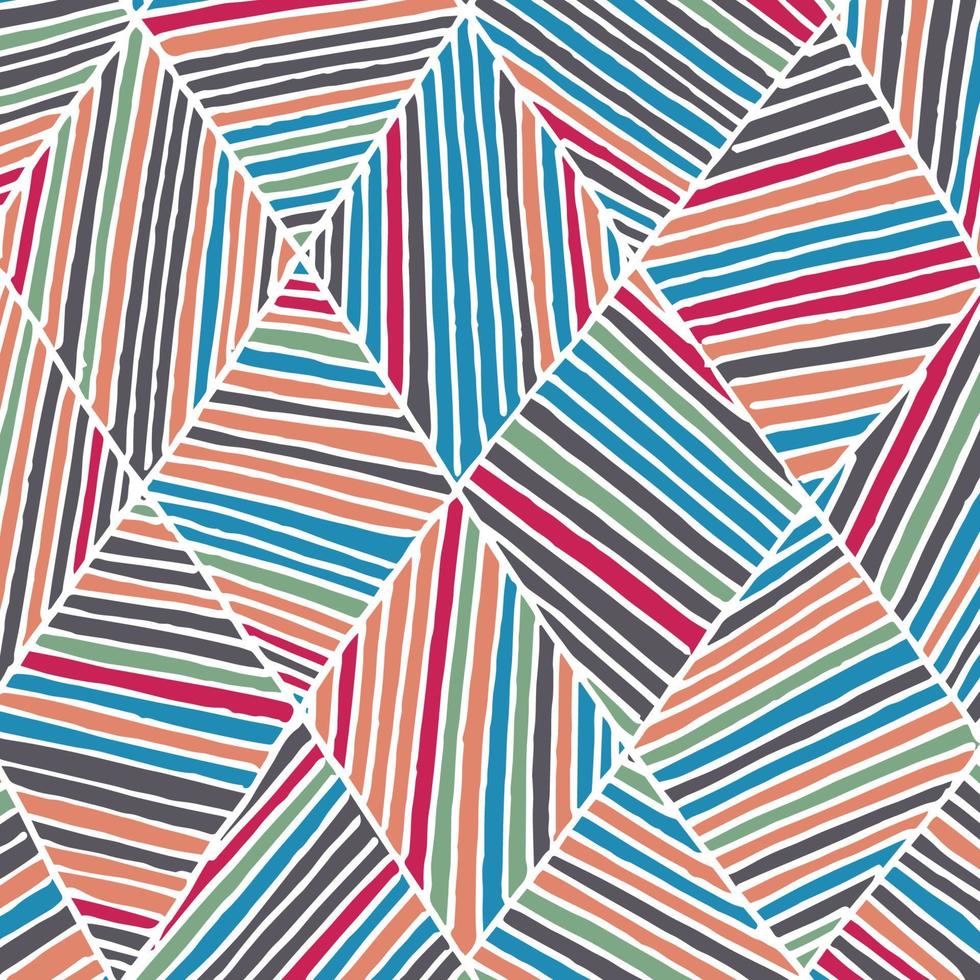 Hand drawn square strip for wallpaper, background design vector