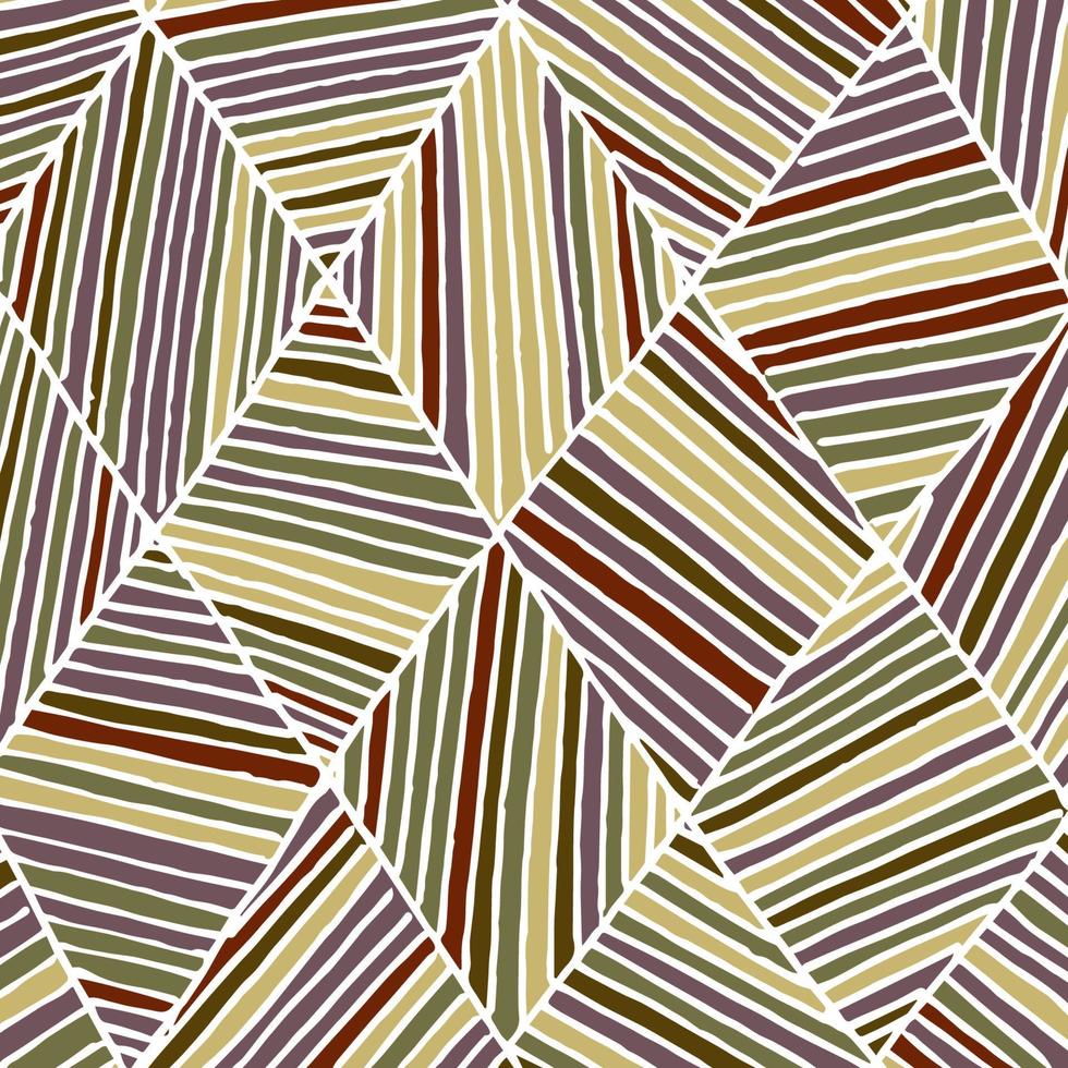 Hand drawn square strip for wallpaper, background design vector
