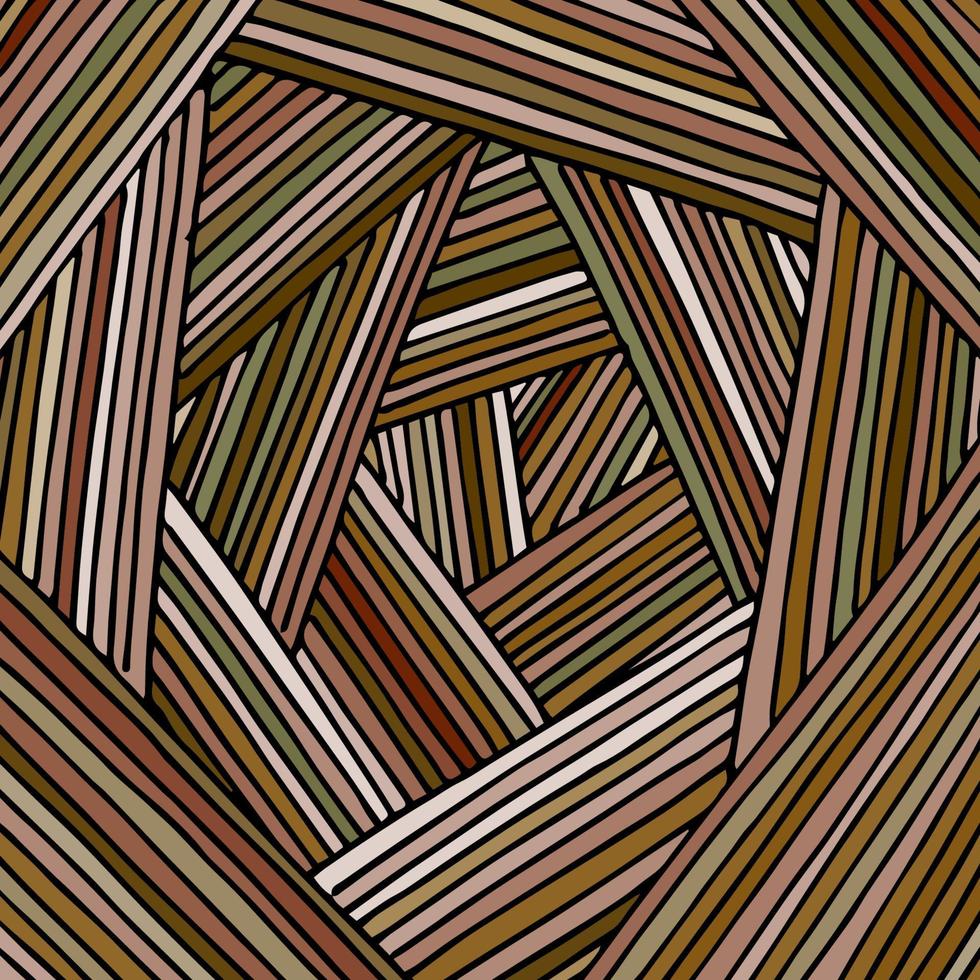 tira cuadrada dibujada a mano para papel tapiz, diseño de fondo vector