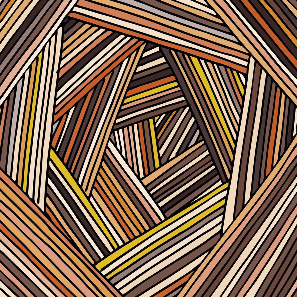 Hand drawn square strip for wallpaper, background design vector
